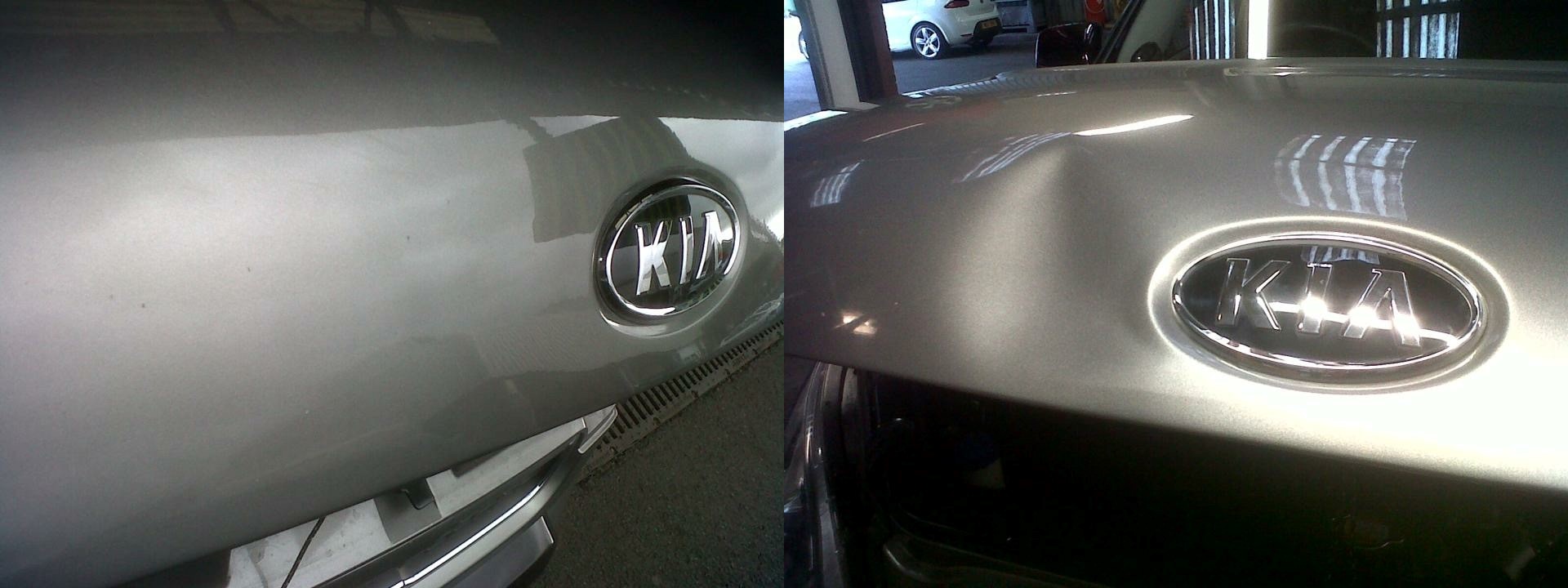 Kia Dent Removal before and after